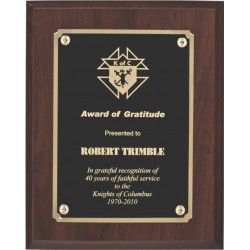 Cherry Finish Plaques PL904