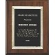 Cherry Finish Plaques PL1202