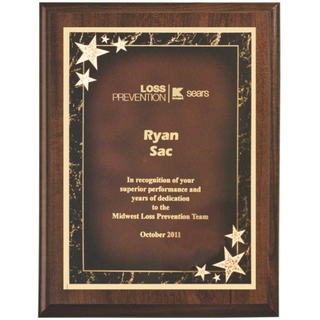 Cherry Finish Plaques PL1205