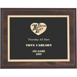 Cherry Finish Plaques PL1701