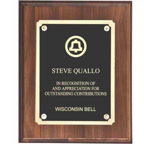 Solid Walnut Plaques PL1001