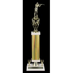 Gold Carbon Fiber Trophy RR-3204