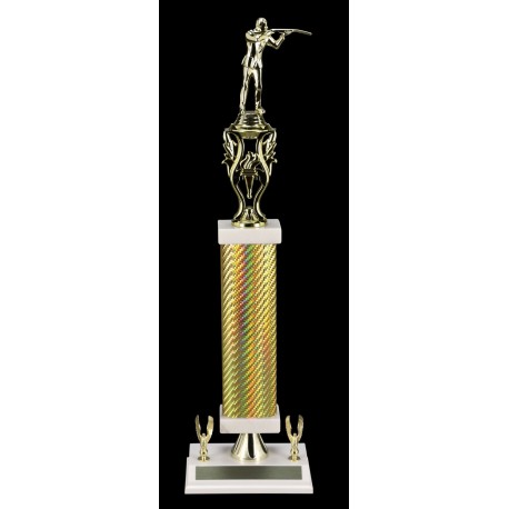 Gold Carbon Fiber Trophy RR-3204