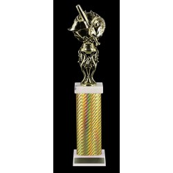 Gold Carbon Fiber Trophy IR-3207