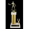 Gold Carbon Fiber Trophy OST-3208