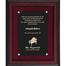 Frame Plaques